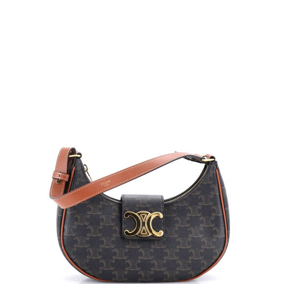 Celine Handbags - Celine Ava Triomphe Bag Triomphe Coated Canvas